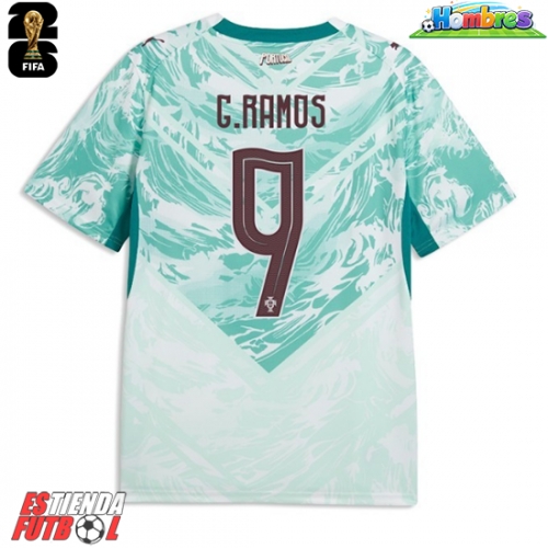 Portugal Goncalo Ramos #9 Segunda Equipación Mundial 2026 Manga Corta